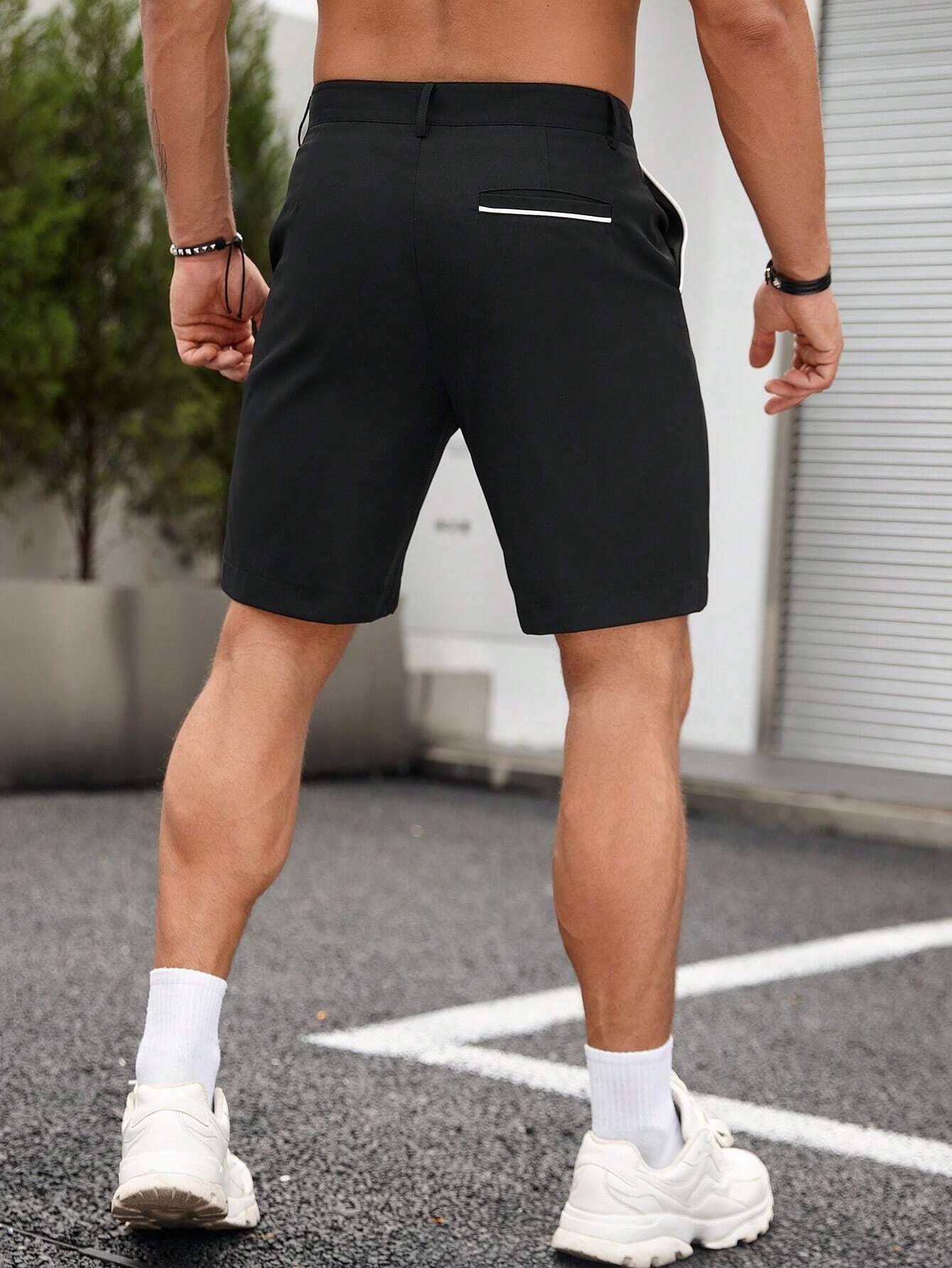 Shorts Chino Slim - Heren Business Casual Chino Shorts Slim