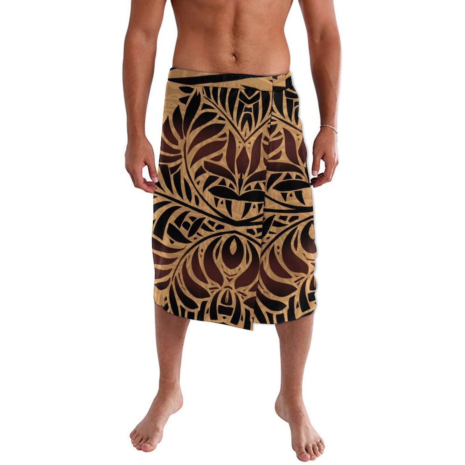Sarong Men Wrap - Hawaiiaanse Heren Strandwikkel Jurk Samoa Pacific