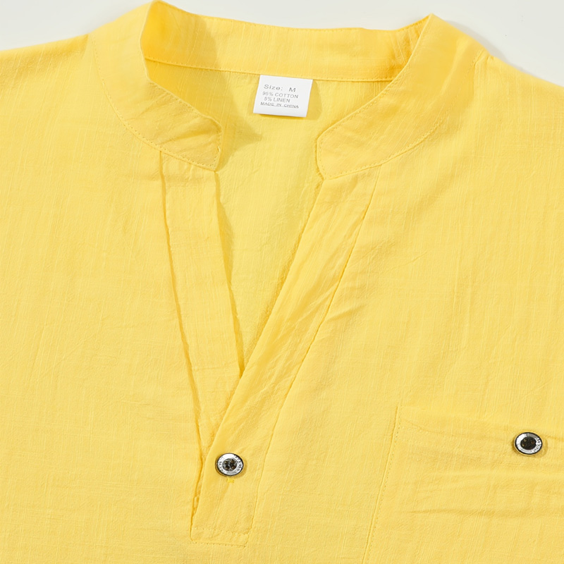 Herenshirt van katoen en linne - Linen Shirt Breathable recensie en prijs