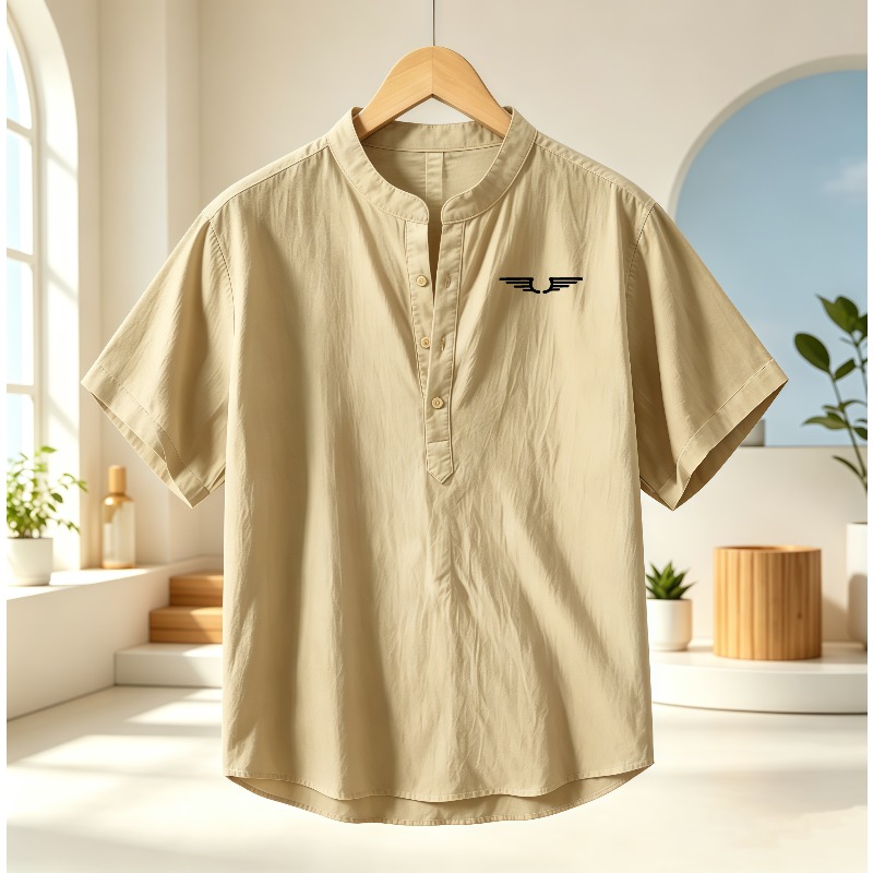 Herenshirt van katoen en linne - Linen Shirt Breathable recensie en prijs
