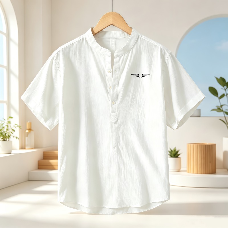 Herenshirt van katoen en linne - Linen Shirt Breathable recensie en prijs