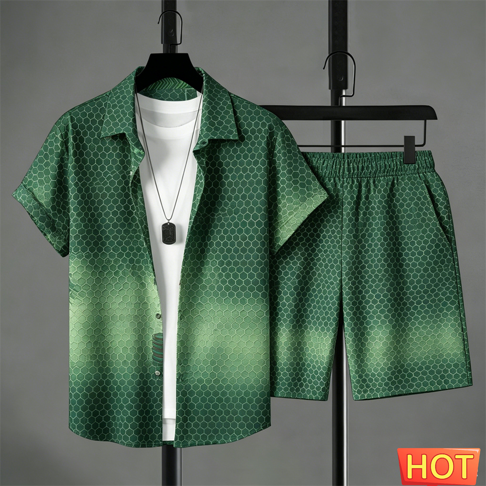 Zomeroutfits Heren Shirt Set G - Shirt Camp Collar recensie en prijs