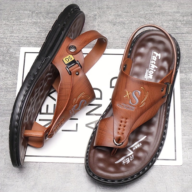 Leren slippers voor heren, nie - Flip Flop Leather Men recensie en prijs