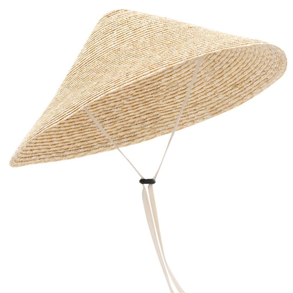 Nieuwe grote brede rand stroho - Bucket Hat Straw recensie en prijs