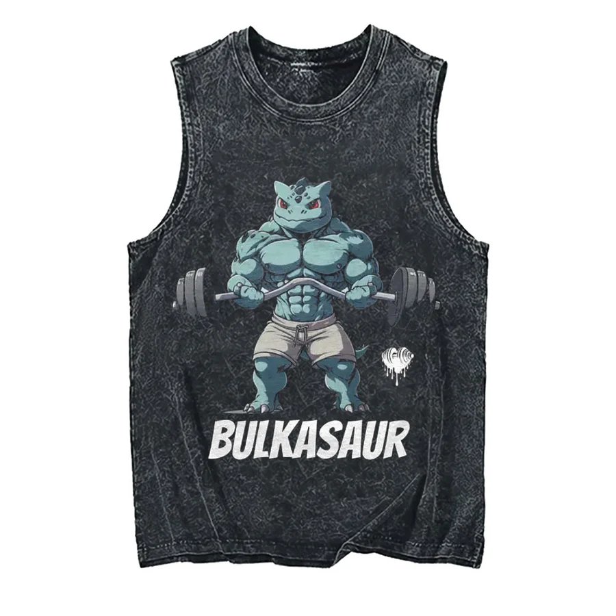 2026 Pokemon Pikachu Acid Wash - Tank Top Muscle recensie en prijs