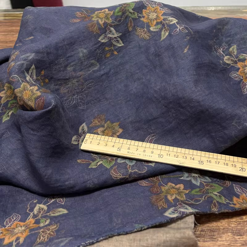 1yard High-end pure vlasstoffe - Linen Shirt Breathable recensie en prijs