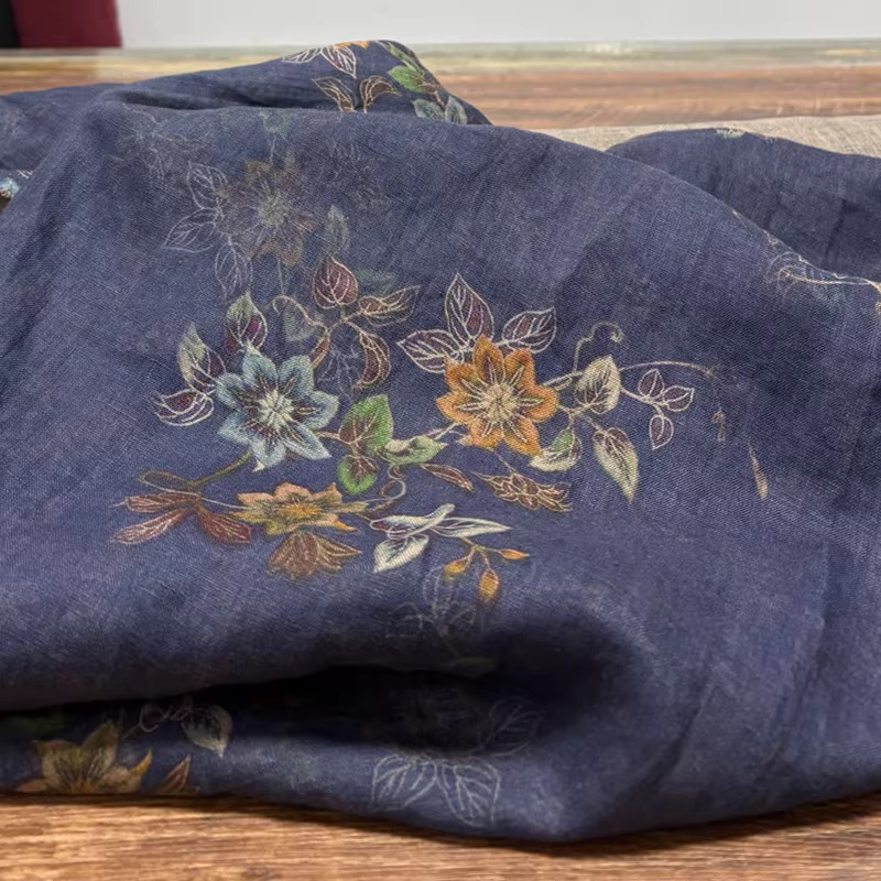 1yard High-end pure vlasstoffe - Linen Shirt Breathable recensie en prijs