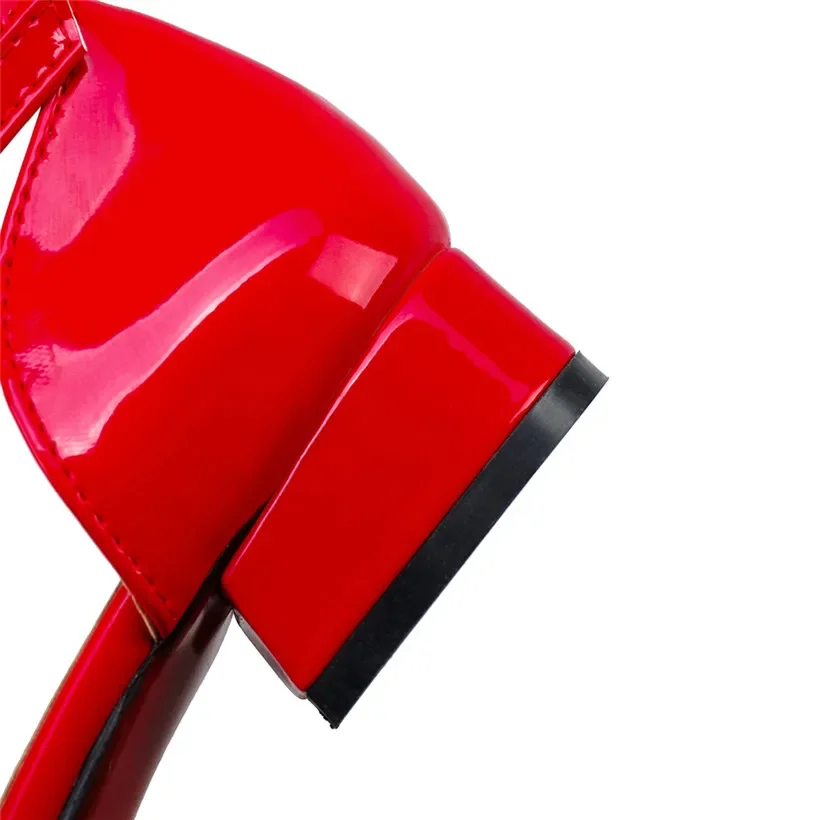 Grote maten dames pumps met st - Casual Sandal Leather recensie en prijs